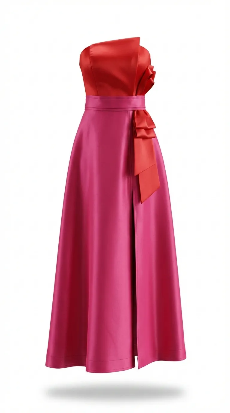 dress_night_orange_pink پیراهن شب