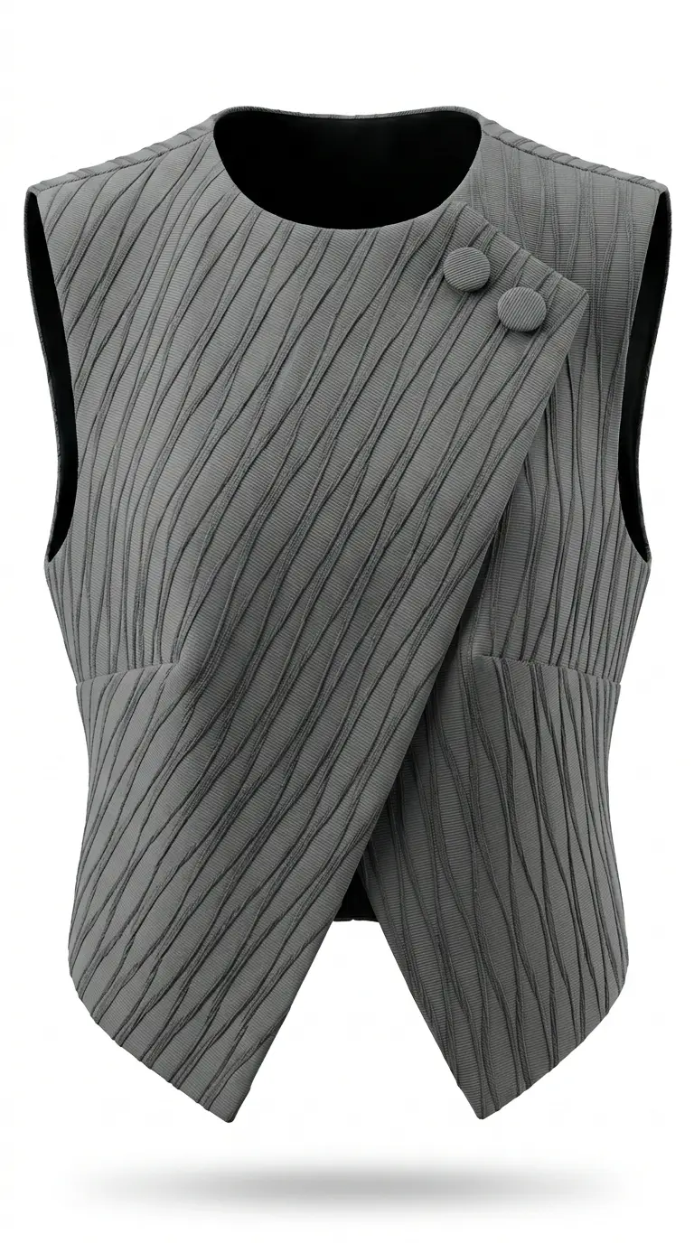 vest_grey وست ژاکارد